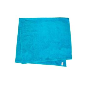 Törölköző, pamut, 70x140 cm, középkék