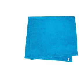 Törölköző, pamut, 30x50 cm, középkék