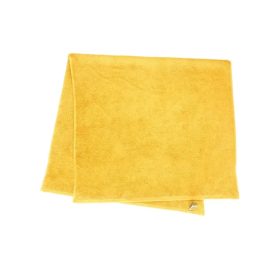 Törölköző, pamut, 30x50 cm, napsárga