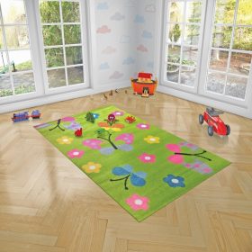 Szőnyeg pillangós Zöld 120x170 cm