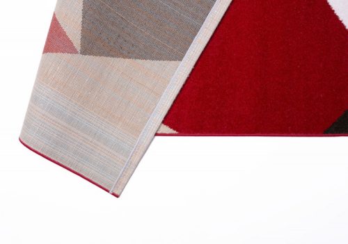 Tangram szőnyeg Mélypiros 120x170 cm