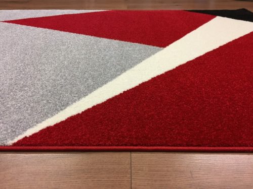 Tangram szőnyeg Mélypiros 120x170 cm