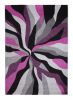 Fjord szőnyeg Magenta-szürke 120x170 cm