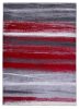 Piros csíkos szőnyeg 120x170 cm