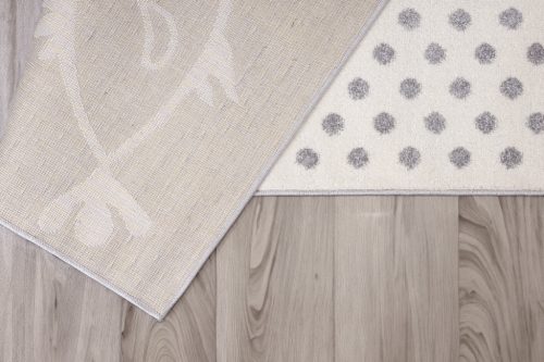 Sziluett szőnyeg Vízimozaik Fehér-világosszürke 200x280 cm