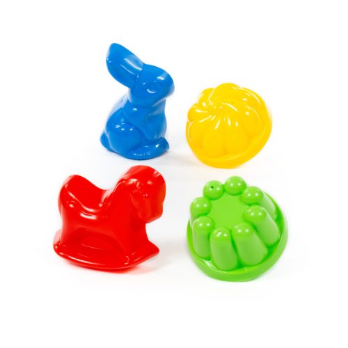 Homokozó formák, 4 darab 12 hó+