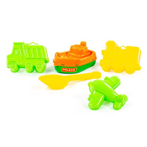 Járműves homokozó készlet 12 hó+