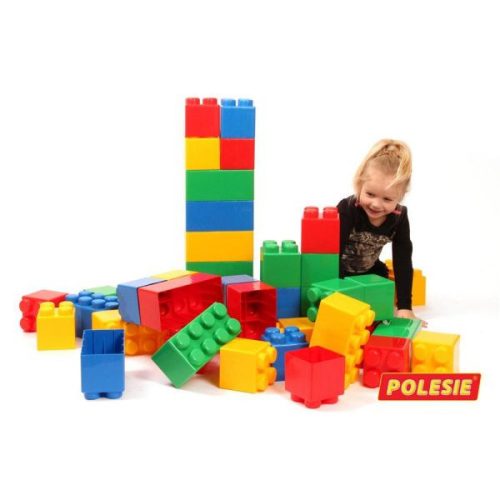 Óriás XXL építőkocka, 24 darabos - Polesie 12 hó+