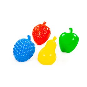 Homokozó formák, gyümölcsök, 4 darab 12 hó+