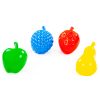 Homokozó formák, gyümölcsök, 4 darab 12 hó+