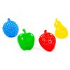 Homokozó formák, gyümölcsök, 4 darab 12 hó+