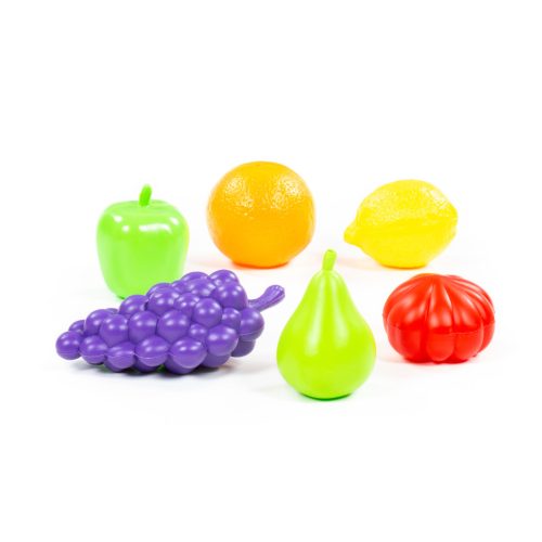 Gyümölcs és zöldség készlet, 6 darabos 12 hó+