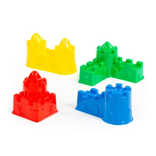 Homokozó formák, kastély, 4 darab 12 hó+