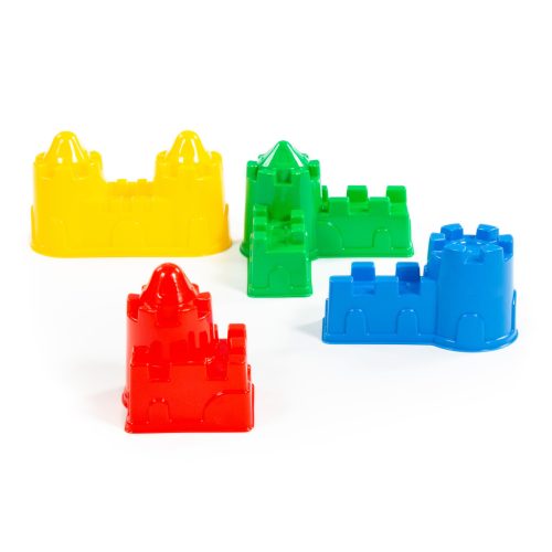 Homokozó formák, kastély, 4 darab 12 hó+